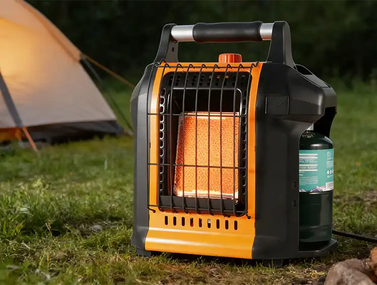 Portable Propane Heaters for Patio, Camping, and RV Use